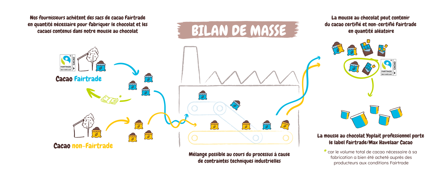 Bilan de masse - Mousse au Chocolat noir