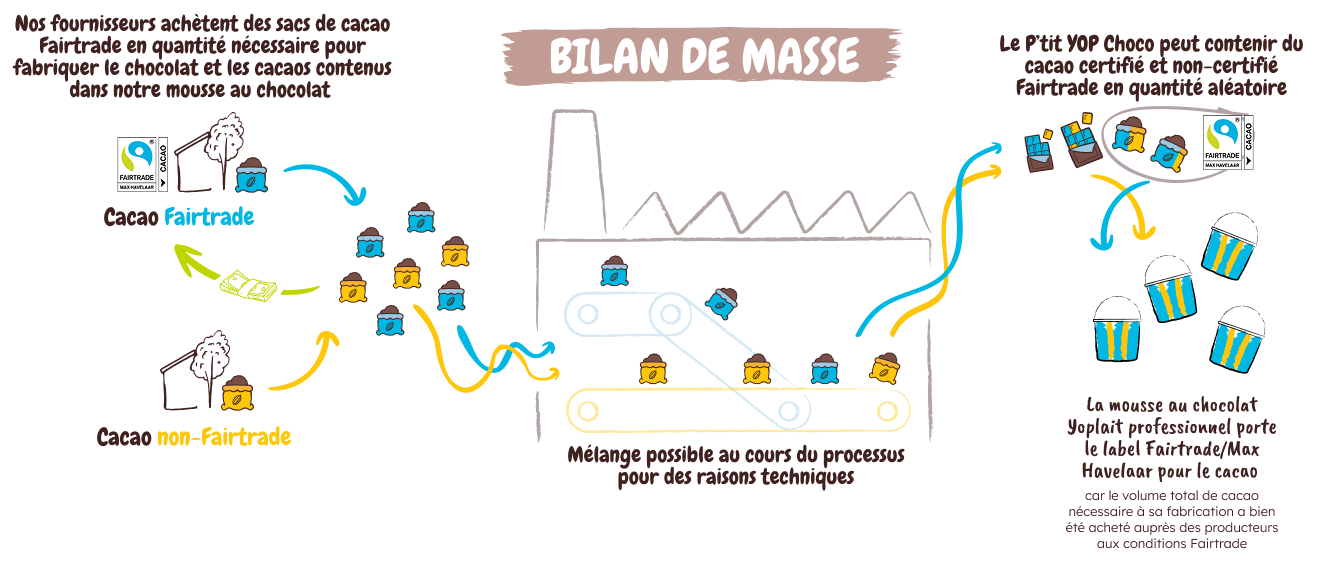 Bilan de masse - Mousse au chocolat